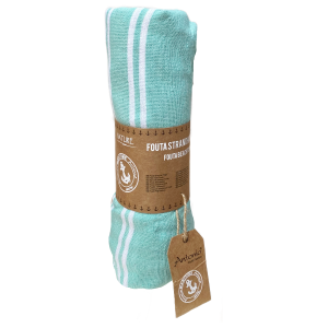 TELO FOUTA IN COTONE 90 X 180 CM MARE PISCINA CASA - 67.00525.99VERDEACQUA