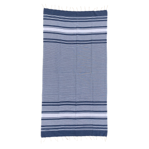 TELO FOUTA IN COTONE 90 X 180 CM MARE PISCINA CASA - 67.00525.99BLU