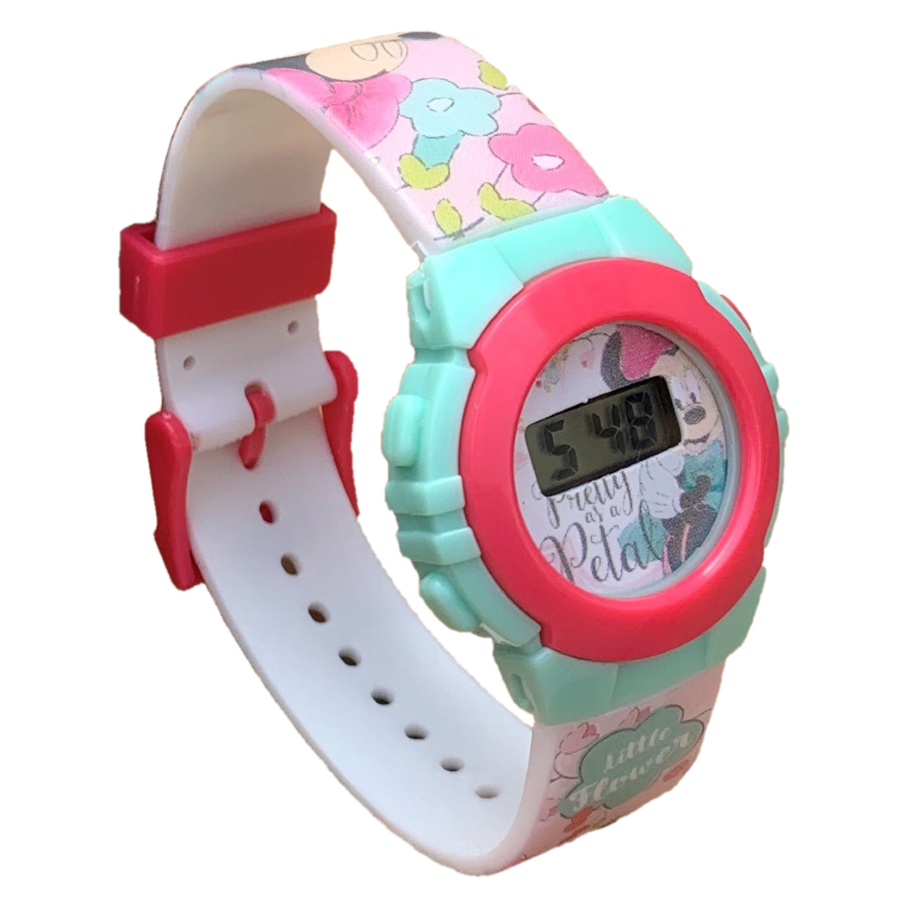 OROLOGIO DA POLSO DIGITALE MINIE DISNEY IN CONFEZIONE SAGOMATA - WD22133