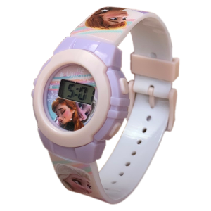 OROLOGIO DA POLSO DIGITALE FROZEN II DISNEY ELSA ANNA IN CONFEZIONE SAGOMATA - WD22132