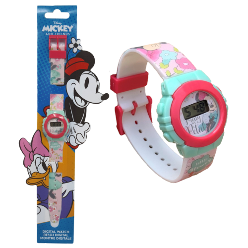 OROLOGIO DA POLSO DIGITALE MINIE DISNEY IN CONFEZIONE SAGOMATA - WD22133