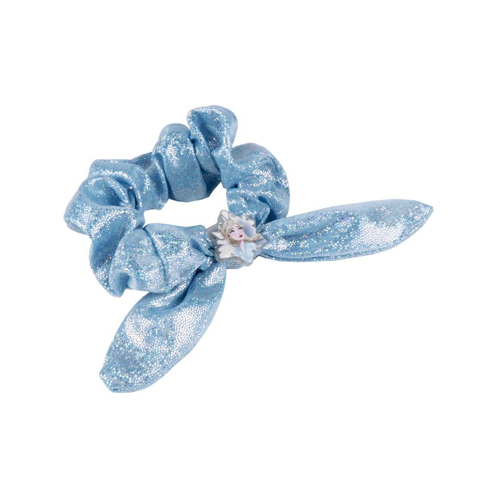 SET ACCESSORI CAPELLI 3 PEZZI FROZEN DISNEY 2 PINZE 1 SCRUNCHIES - 2461