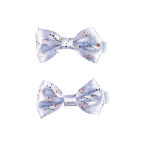 SET ACCESSORI CAPELLI 3 PEZZI FROZEN DISNEY 2 PINZE 1 SCRUNCHIES - 2461