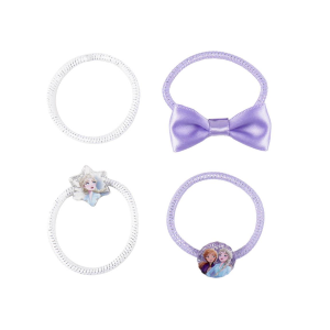 CODINI FROZEN DISNEY ELASTICI PER CAPELLI 6 PEZZI - 2458
