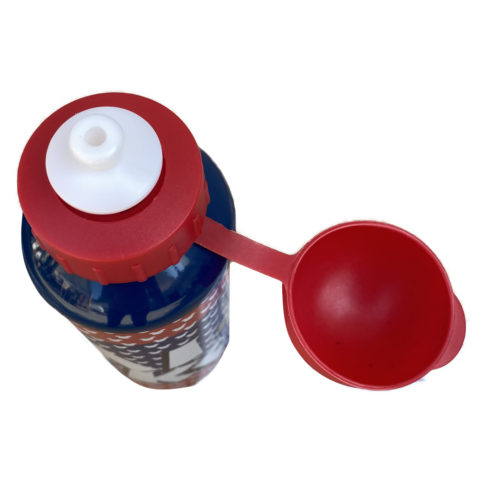 BORRACCIA IN ALLUMINIO MICKEY MOUSE DISNEY TOPOLINO CON BECCUCCIO E COPERCHIO 500 ML - D06397MC/R