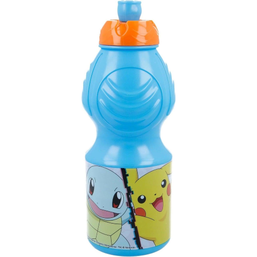 BORRACCIA POKEMON PIKACHU SPORT PLASTICA CON BECCUCCIO ML. 400 - 08032