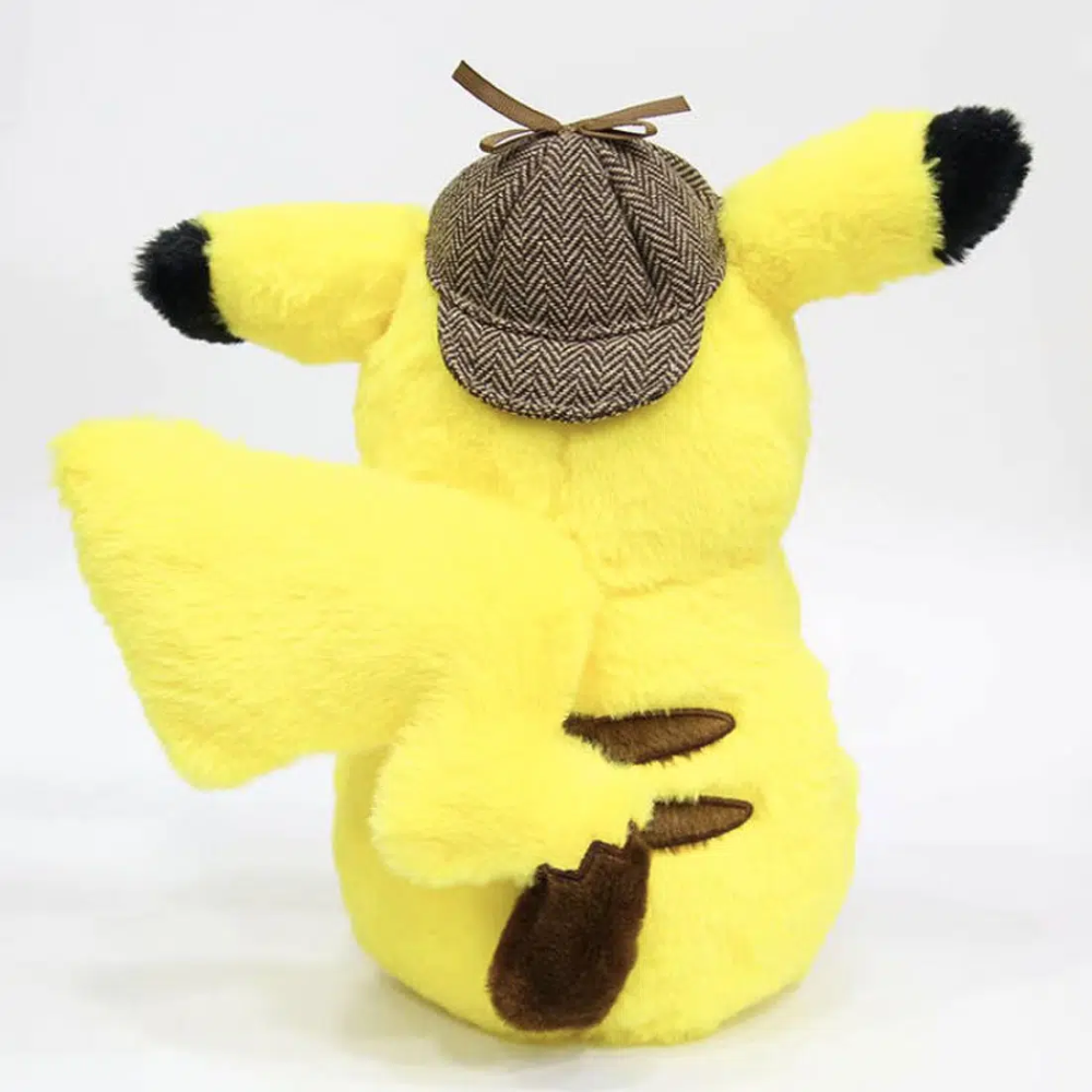 PELUCHE PIKACHU DETECTIVE POKEMON MORBIDO PUPAZZO 30 CM - 470029