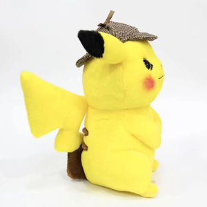 PELUCHE PIKACHU DETECTIVE POKEMON MORBIDO PUPAZZO 30 CM - 470029