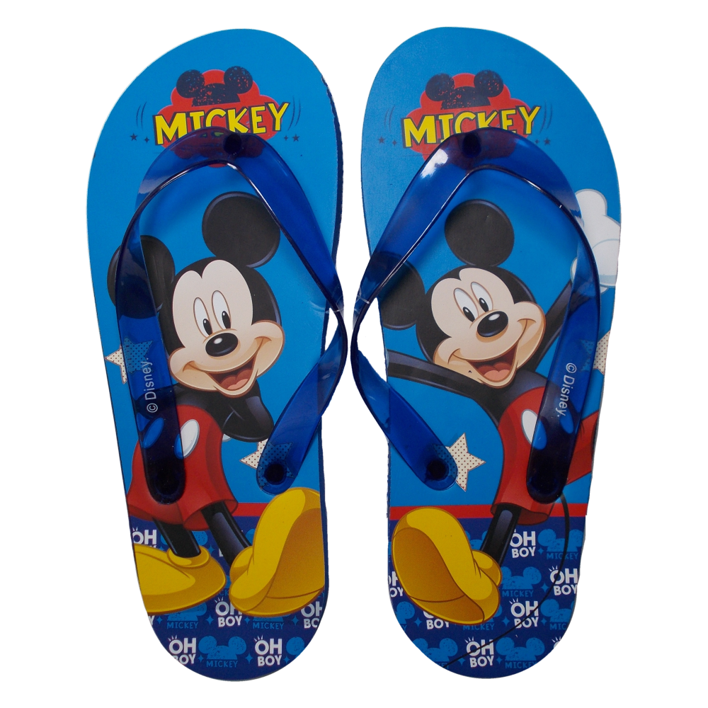 INFRADITO CIABATTE MARE TOPOLINO DISNEY DAL 27 AL 34 -  D09982/2 AZZURRO BRACCIA APERTE