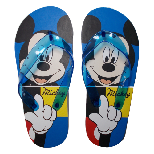 INFRADITO CIABATTE MARE TOPOLINO DISNEY DAL 27 AL 34 -  D09982/3 AZZURRA DITO ALZATO