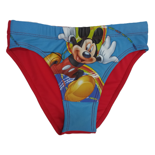 Costume maschietto mutandina Disney Topolino rosso e blu 6 ANNI - D92503