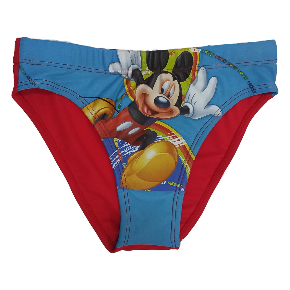 Costume maschietto mutandina Disney Topolino rosso e blu 6 ANNI - D92503