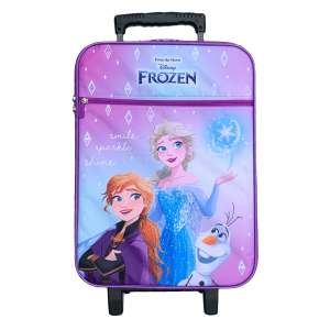 TROLLEY DA VIAGGIO FROZEN DISNEY VALIGIA IN TESSUTO SEMIRIGIDO MANICO ALLUNGABILE - D06901MC