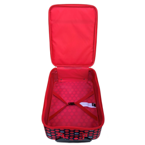 TROLLEY DA VIAGGIO MINNIE DISNEY VALIGIA IN TESSUTO SEMIRIGIDO MANICO ALLUNGABILE - D06902MC