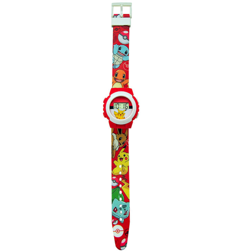 OROLOGIO DA POLSO DIGITALE POKÉMON PIKACHU IN CONFEZIONE SAGOMATA - POK4374