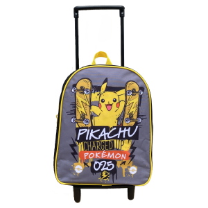 ZAINO ASILO TROLLEY PIKACHU POKEMON BORSA SCUOLA TEMPO LIBERO - 1000ET282264