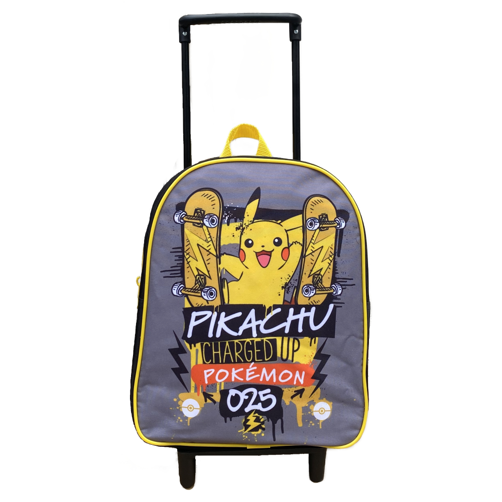 ZAINO ASILO TROLLEY PIKACHU POKEMON BORSA SCUOLA TEMPO LIBERO - 1000ET282264