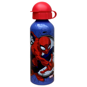 SET SPIDERMAN MARVEL BORRACCIA IN ALLUMINIO + PORTAMERENDA IN CONFEZIONE - 35358