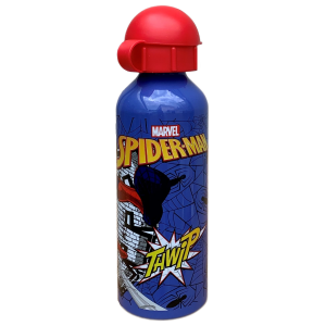 SET SPIDERMAN MARVEL BORRACCIA IN ALLUMINIO + PORTAMERENDA IN CONFEZIONE - 35358