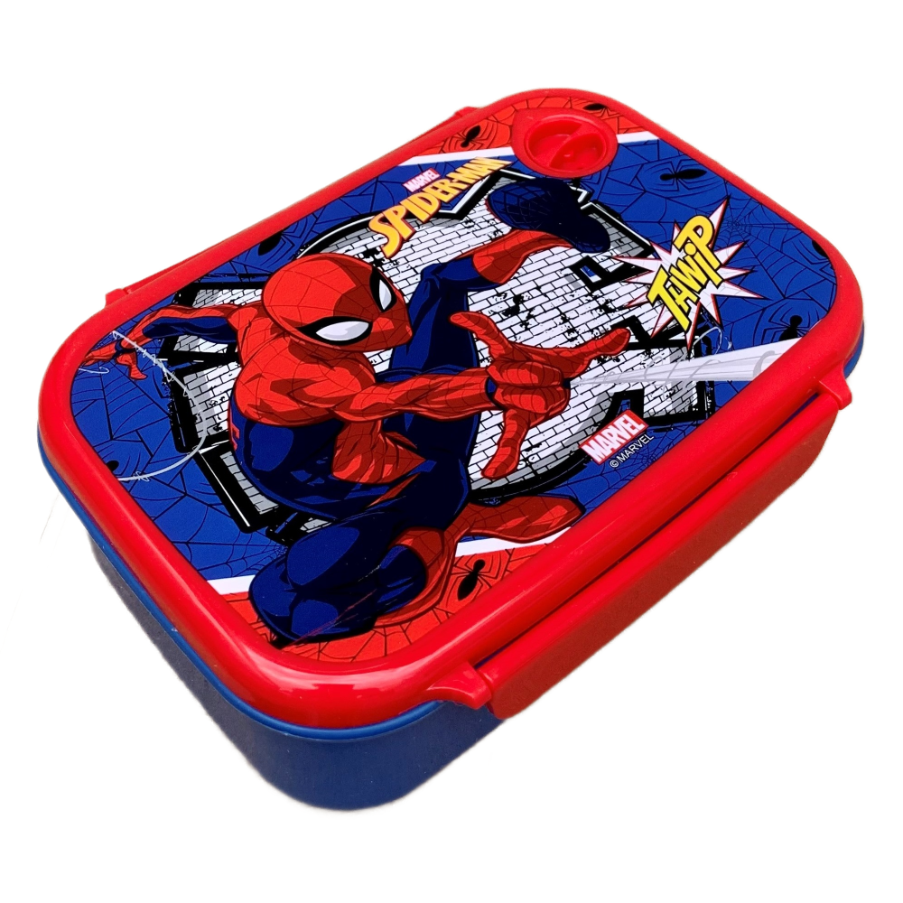 SET SPIDERMAN MARVEL BORRACCIA IN ALLUMINIO + PORTAMERENDA IN CONFEZIONE - 35358