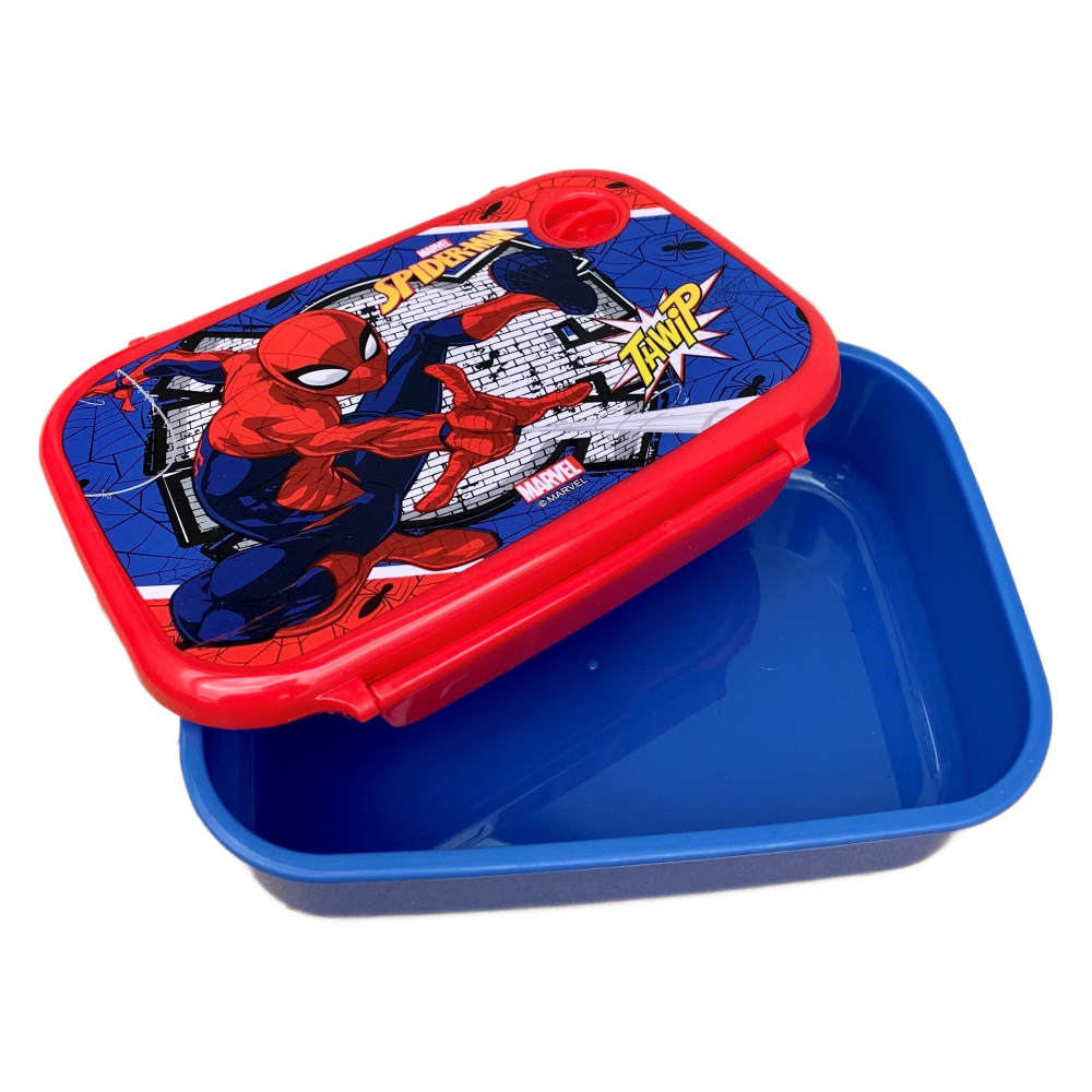 SET SPIDERMAN MARVEL BORRACCIA IN ALLUMINIO + PORTAMERENDA IN CONFEZIONE - 35358