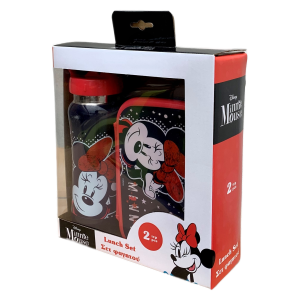 SET MINNIE DISNEY BORRACCIA IN ALLUMINIO + PORTAMERENDA IN CONFEZIONE - 35362