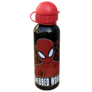 SET SPIDERMAN MARVEL BORRACCIA IN ALLUMINIO + PORTAMERENDA IN CONFEZIONE - 35357