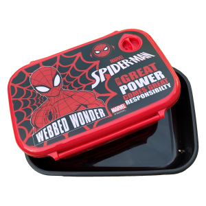 SET SPIDERMAN MARVEL BORRACCIA IN ALLUMINIO + PORTAMERENDA IN CONFEZIONE - 35357