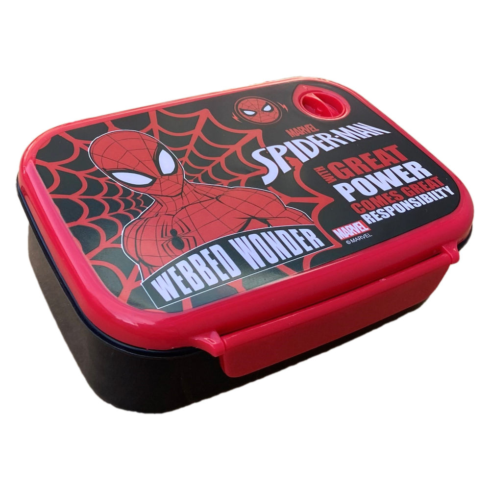 SET SPIDERMAN MARVEL BORRACCIA IN ALLUMINIO + PORTAMERENDA IN CONFEZIONE - 35357