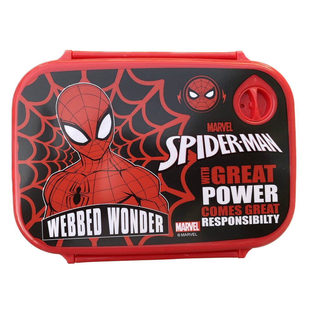 SET SPIDERMAN MARVEL BORRACCIA IN ALLUMINIO + PORTAMERENDA IN CONFEZIONE - 35357