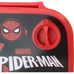 SET SPIDERMAN MARVEL BORRACCIA IN ALLUMINIO + PORTAMERENDA IN CONFEZIONE - 35357