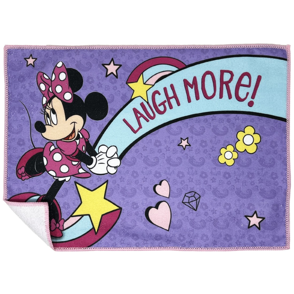 TOVAGLIETTA MAGICA MINNIE DISNEY IN TESSUTO DA COLAZIONE PRANZO CM.40X30 - MIN0864