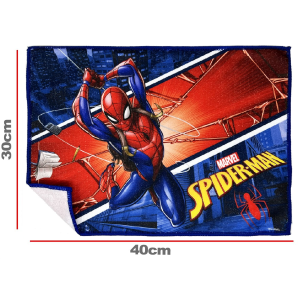 TOVAGLIETTA MAGICA SPIDERMAN MARVEL IN TESSUTO DA COLAZIONE PRANZO CM.40X30 - SP0864