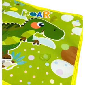 TOVAGLIETTA DINOSAURI COLAZIONE SCUOLA IN POLIESTERE IMPERMEABILE CM. 40X30 - TV19DN