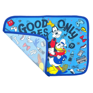 TOVAGLIETTA TOPOLINO DISNEY COLAZIONE SCUOLA IN POLIESTERE IMPERMEABILE CM. 40X30 - TV12MK