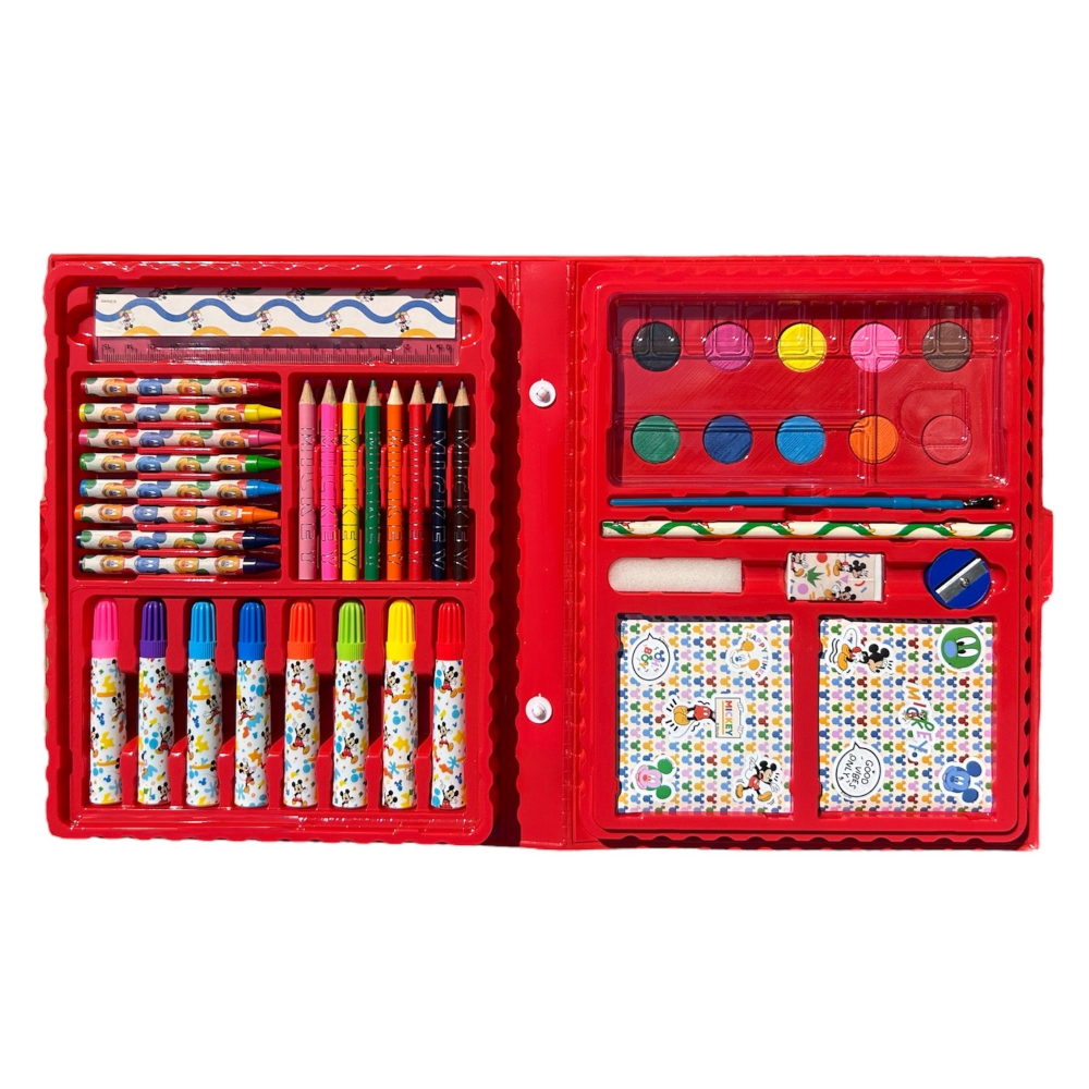 COLORI TOLOLINO MICKEY MOUSE DISNEY VALIGETTA 52 PEZZI BAMBINO - MIC0826
