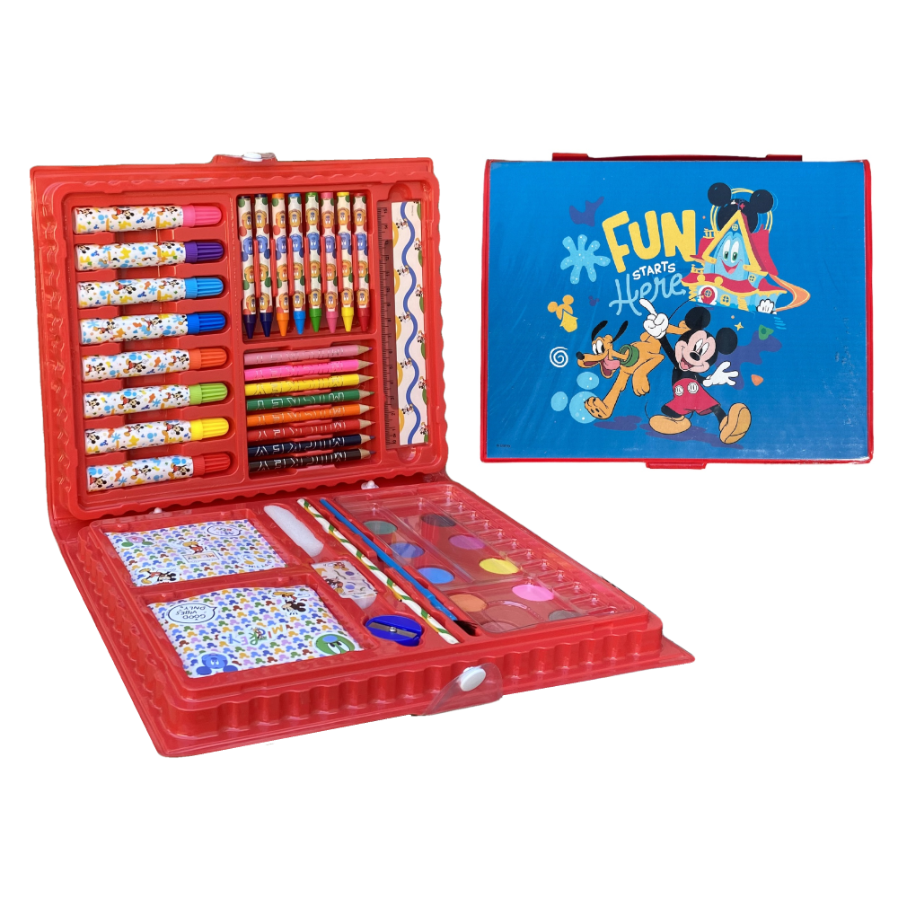COLORI TOLOLINO MICKEY MOUSE DISNEY VALIGETTA 52 PEZZI BAMBINO - MIC0826