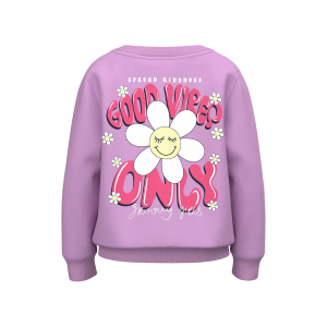 FELPA MAGLIONE MAGLIETTA BAMBINA - 13218935LILLA