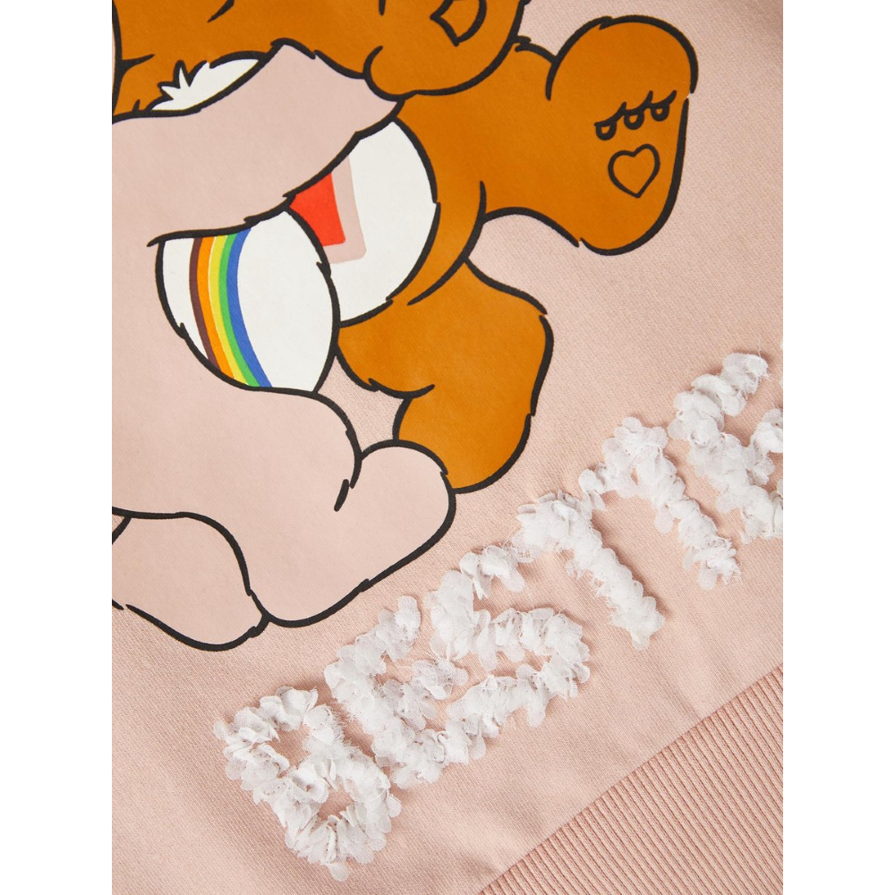 FELPA ORSETTI DEL CUORE MAGLIONE MAGLIETTA BAMBINA - 13221123ROSA