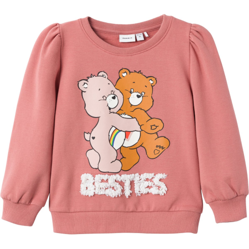 FELPA ORSETTI DEL CUORE MAGLIONE MAGLIETTA BAMBINA - 13221123ROSASCURO