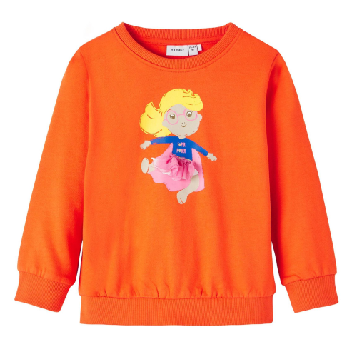FELPA MAGLIONE MAGLIETTA BAMBINA - 13221552ARANCIONE