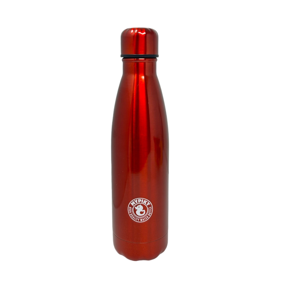 Bottiglia in Acciaio Inox 18/10 Thermos Doppia Parete - Beccuccio Stile Pet Colorata 500 Ml. - MPAS01/6