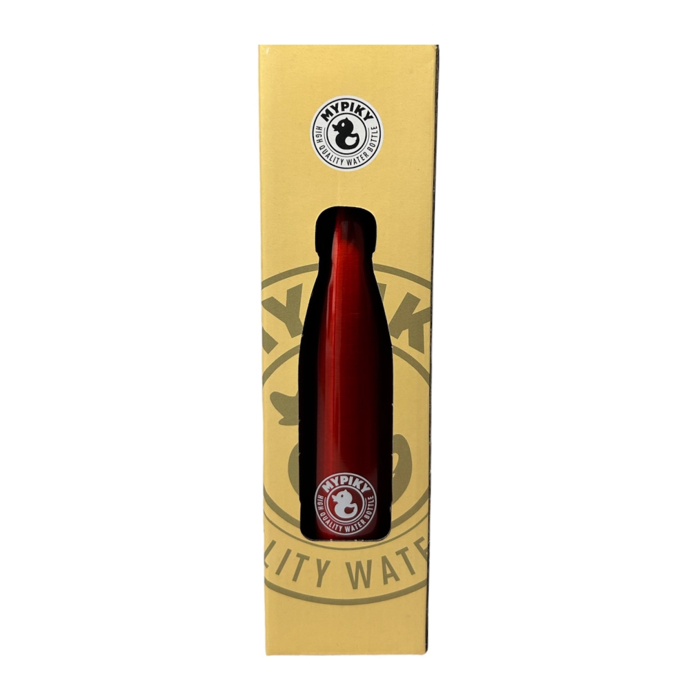 Bottiglia in Acciaio Inox 18/10 Thermos Doppia Parete - Beccuccio Stile Pet Colorata 500 Ml. - MPAS01/6