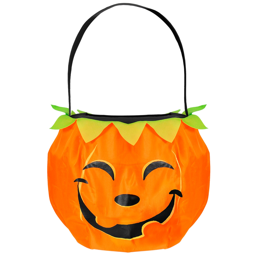 BORSETTA DOLCETTO O SCHERZETTO ZUCCA ACCESSORI HALLOWEEN CARNEVALE BAMBINA - 00698