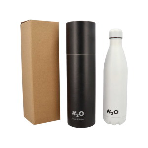 BOTTIGLIA TERMICA H2O BORRACCIA IN ACCIAIO INOX 750 ML ISOTERMICA 24H FREDDA 12H CALDO - AG1231