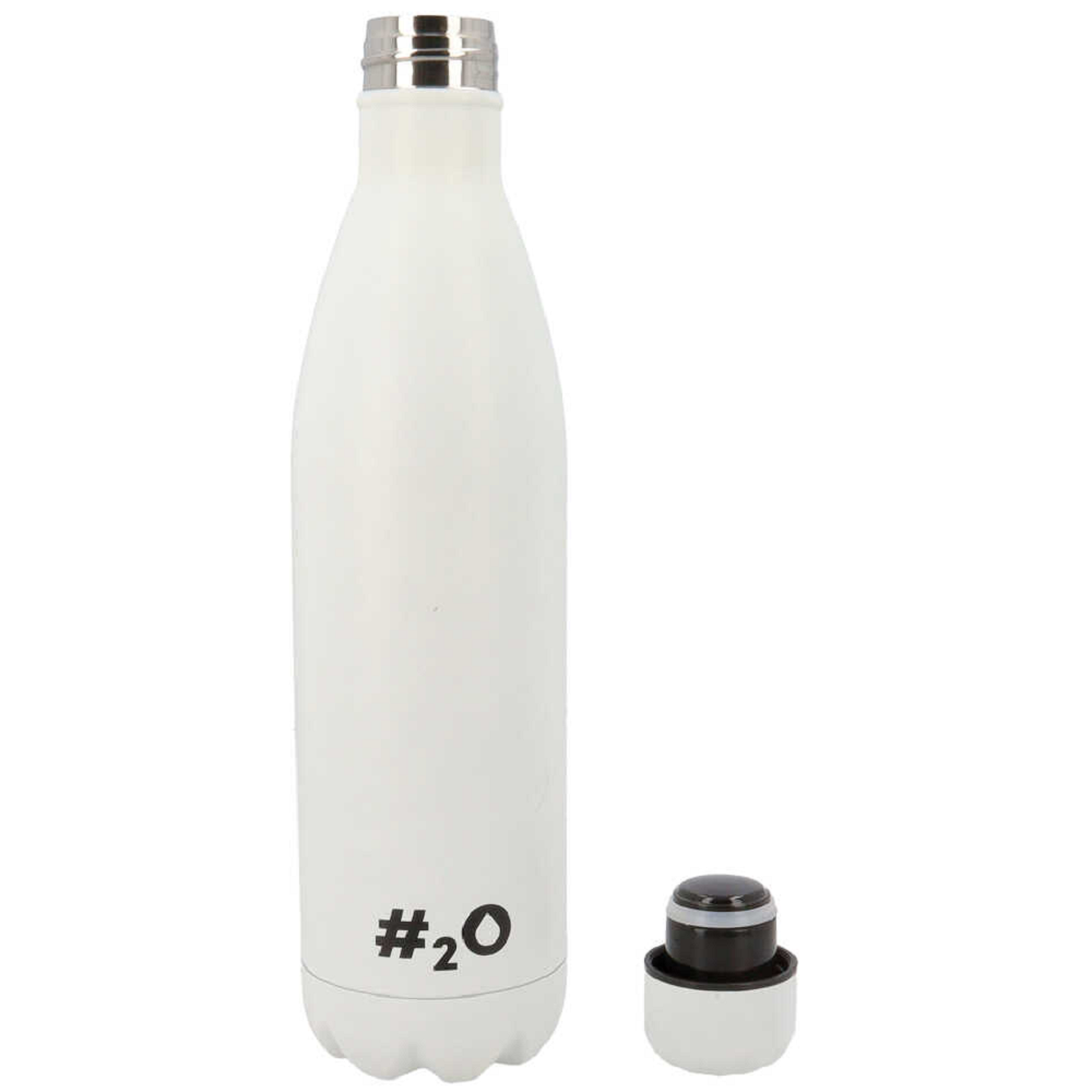 BOTTIGLIA TERMICA H2O BORRACCIA IN ACCIAIO INOX 750 ML ISOTERMICA 24H FREDDA 12H CALDO - AG1231