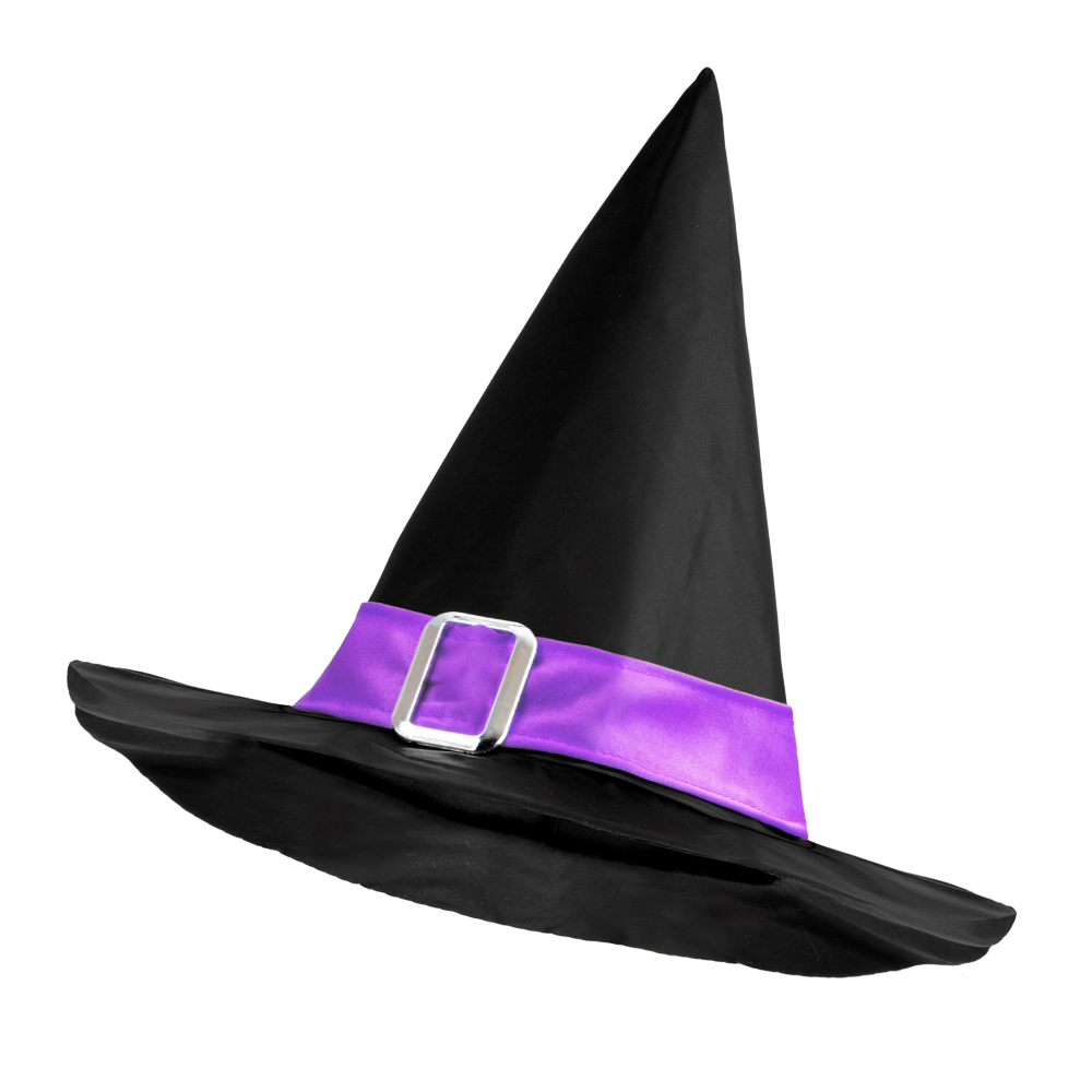 CAPPELLO STREGA ASSORTITI IN VARI COLORI ACCESSORI VESTITO CARNEVALE HALLOWEEN BAMBINA