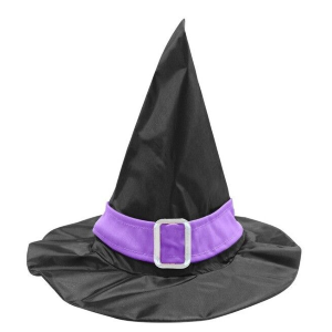 CAPPELLO STREGA ASSORTITI IN VARI COLORI ACCESSORI VESTITO CARNEVALE HALLOWEEN BAMBINA