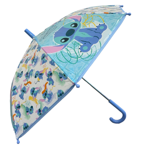 OMBRELLO STITCH DISNEY MANUALE 8 RAGGI BAMBINO - D06493MC