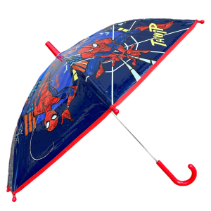 SET PIOGGIA MANTELLINA + OMBRELLO SPIDERMAN MARVEL 7/8 ANNI BAMBINO - M06510MC+M06508MC